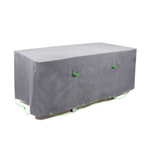 Popular Polyester Material Waterproof Dustproof UV Stop Garden Furniture Cover