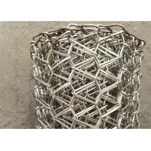 Heat Resistance 316 SS Balance Spiral Wire Mesh Conveyor Belt For Wood Working