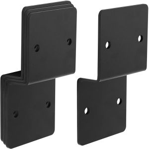China Heavy Duty Steel Black Z Brackets 6 Post To Beam Support ISO9001 Rohs CE on sale