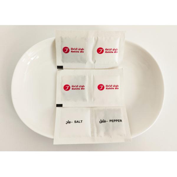 Customizable Salt and Pepper Single use condiment packets for Fresh Seasoning