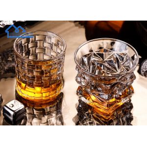 Customized Lead Free Crystal Liquor Glasses Clear For Drinking Creative Whiskey