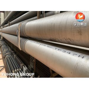 ASTM A312 HFW FIN TUBE TP347H PER HEATING APPLICATION