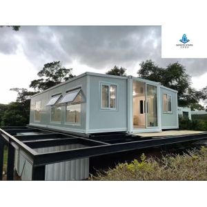 Dual Wing Expandable Prefabricated Container Houses Customizable Layout