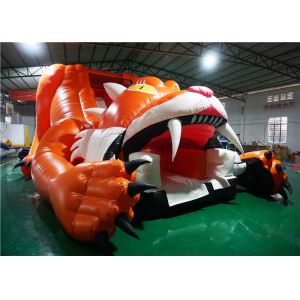 Attractive Commercial Inflatable Slide Games Airtight For Swimming Pool