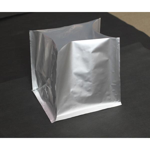 Buy moistureproof plat Aluminum foil solid  customize packaing bag with zipper at wholesale prices