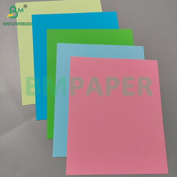 80gsm 120gsm Color Uncoated Woodfree Paper For Art Origami And Sticky Notes