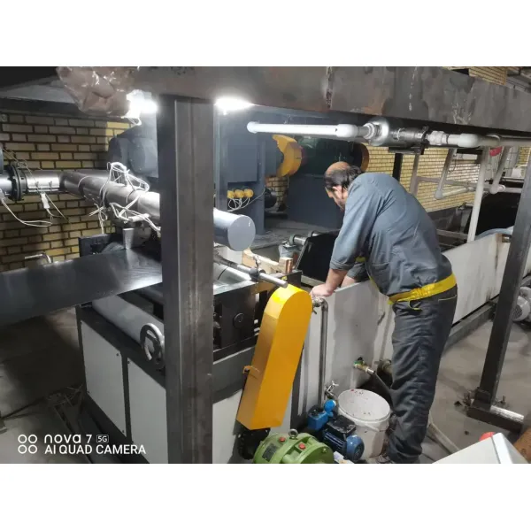 Radiation Cross-Linked Polyethylene Field Joint Coating Tape Plastic Extruder with Single-Screw and Separate Type Extruder