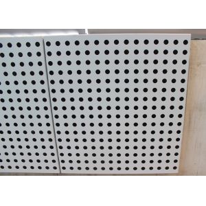 High strength Perforated Aluminum Wall Panels with Accoustical Backing