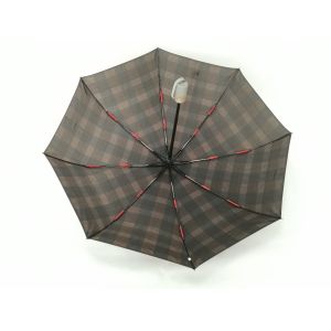 Strong Windproof Auto Open Close Umbrella With Fiberglass Frame And Rubber