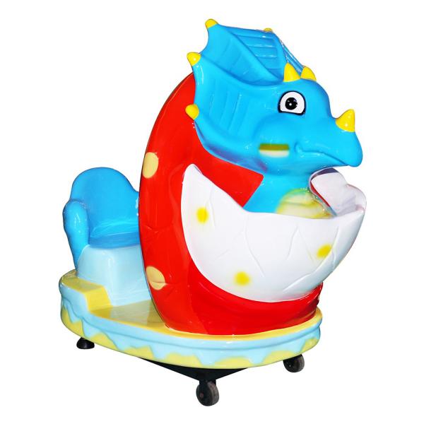 Kids Coin Operated Kiddie Ride / Animal Dinosaur Coin Operated Carousel