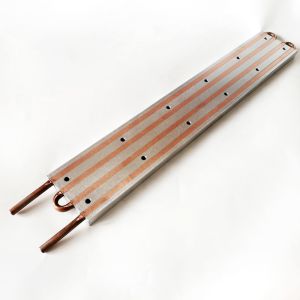 Rustproof Anodizing Radiator Heat Sink Cold Plate 80x14x480mm