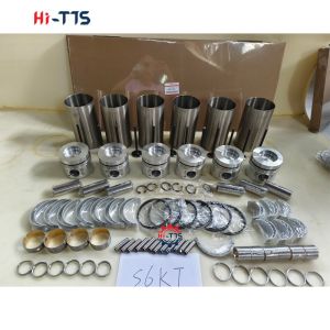 S6K Cylinder Liner kit 297-7752 178-6543 51-7523 Engine Rebuild Kits For Diesel