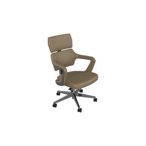 Quality Aluminium Base Ergonomic Office Chair With Butterfly Mechanism for sale