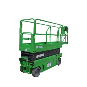 DC Motor Driving 5.8m Self-propelled Heavy Duty Scissor Lift Loading Capacity