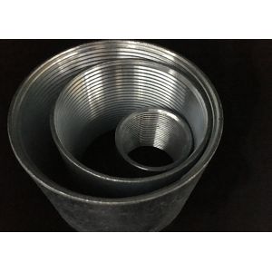 Rigid Coupling Zinc Plated Steel , IMC Conduit Fittings , Electrical Galvanized
