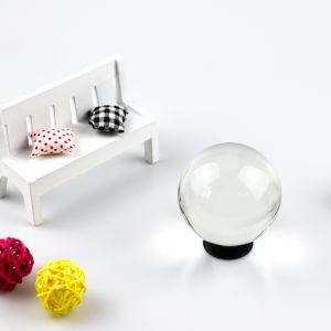 Customized Crafts Resin Balls Paperweight 70mm 100mm Transparent Acrylic Ball