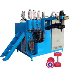 Stainless Steel Dumbbell Polyurethane Casting Equipment