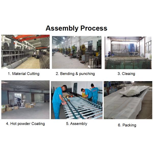 Customized Powder Coating Steel Fence and Steel Gate Designs