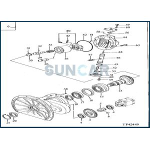 4260561 Skeleton Oil Seal For DEERE Propel Motor And Pump 200LC 230LC 690D