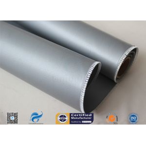 Quality 0.55mm Silicone Coated Fiberglass Fabric For Thermal Insulation Jacket for sale