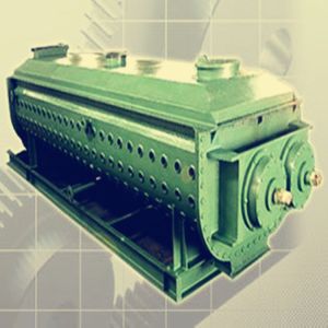 High Efficiency Sewage Sludge Dryer 380V 50Hz Industrial Rotary Dryer