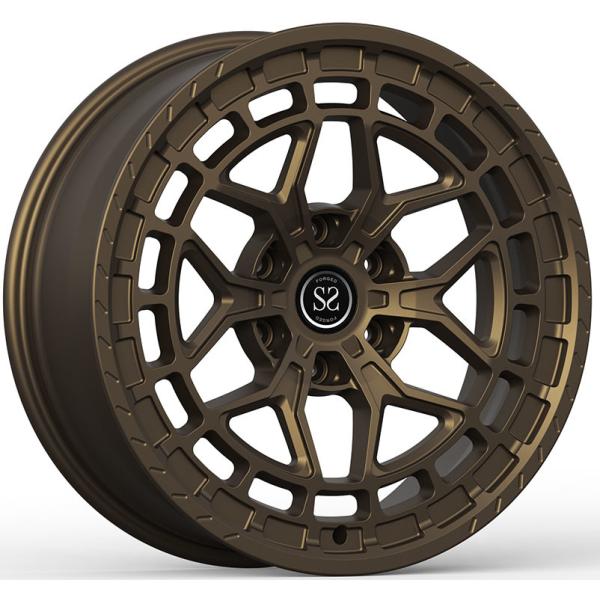 Buy Toyota LC2023 24x10 Custom Bronze Forged Monoblock Rims at wholesale prices
