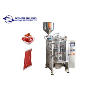 Ketchup Honey Salad Sauce Liquid Automatic Packing Machine 5-15Ppm