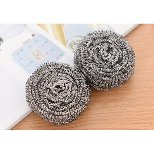 Quality Long Lasting Stainless Steel Scrubber Pads SS410 / SS430 With Strong Cleaning Capacity for sale