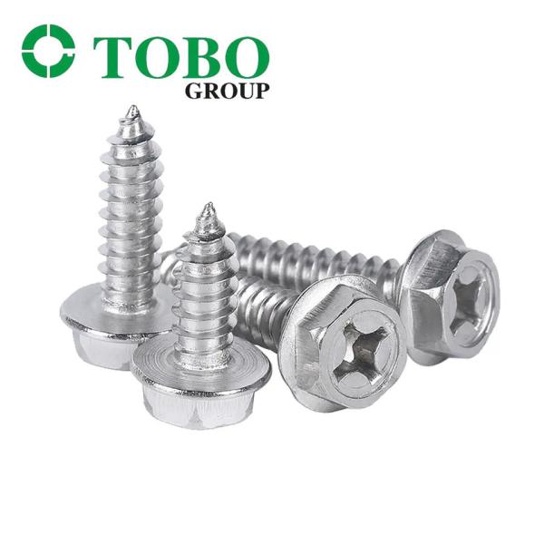 Buy Custom High Quality Stainless Steel Hex Head Wood Screw Drywall Framing Screws Hex Head Sheet Metal Nails And Screws at wholesale prices