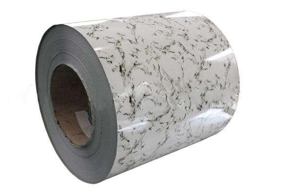 Buy SPCC Marble Pattern Printing Prepainted Steel Coil Ppgi Wooden Pattern at wholesale prices