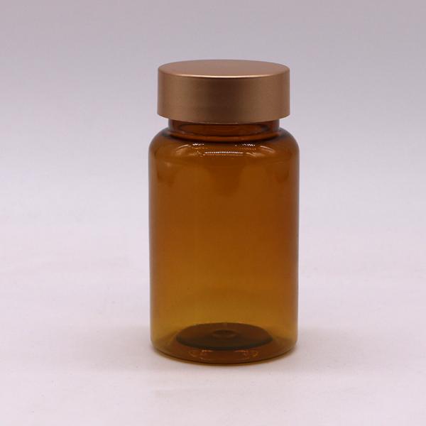 Industrial Medicine PET Bottle with Child Resistant Safety Cap and 100cc Capacity