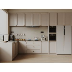 Modern Matt Lacquer Kitchen Furniture Cheap Custom Cupboard Kitchen Cabinets