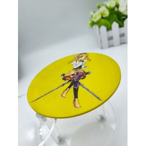 Fashion Custom Shaped Rubber Keychains PVC Material Anime Themed