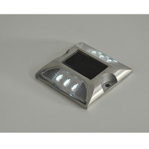 Pedestrian Solar Flashing Road Studs square blinking Solar Road Reflectors