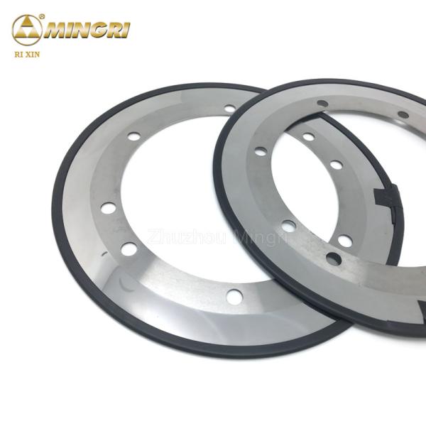 Mirror Polished Cemented Tungsten Carbide Tools Circle Disc Cutter Blade For