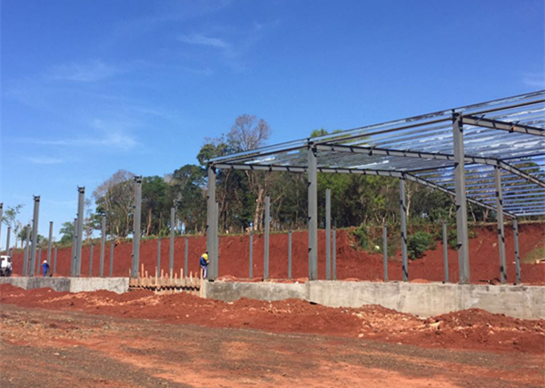 Large span pre-engineer high rise Steel strorage shed structural steel Warehouse