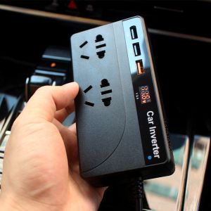 Top Sale 150W 12V Inverter Car Holder Wireless Charger Power 150W Wireless Car