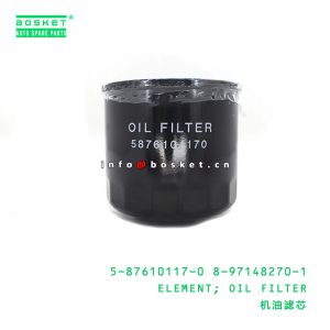 5-87610117-0 8-97148270-1 Oil Filter Element 5876101170 8971482701 for ISUZU NKR