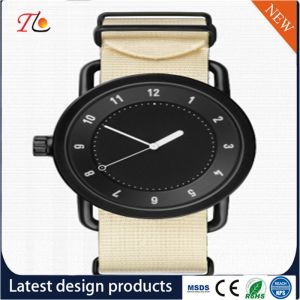 Wholesale Woven Watch with Alloy Case and Custom Logo Fashion Watch Woven Strap