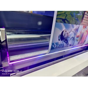 Automatic Wide Web 4 6 Color UV Drying Plastic Pe Film Roll Flexo Printing
