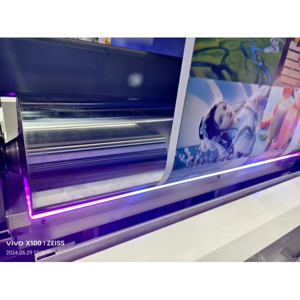 Automatic Wide Web 4 6 Color UV Drying Plastic Pe Film Roll Flexo Printing