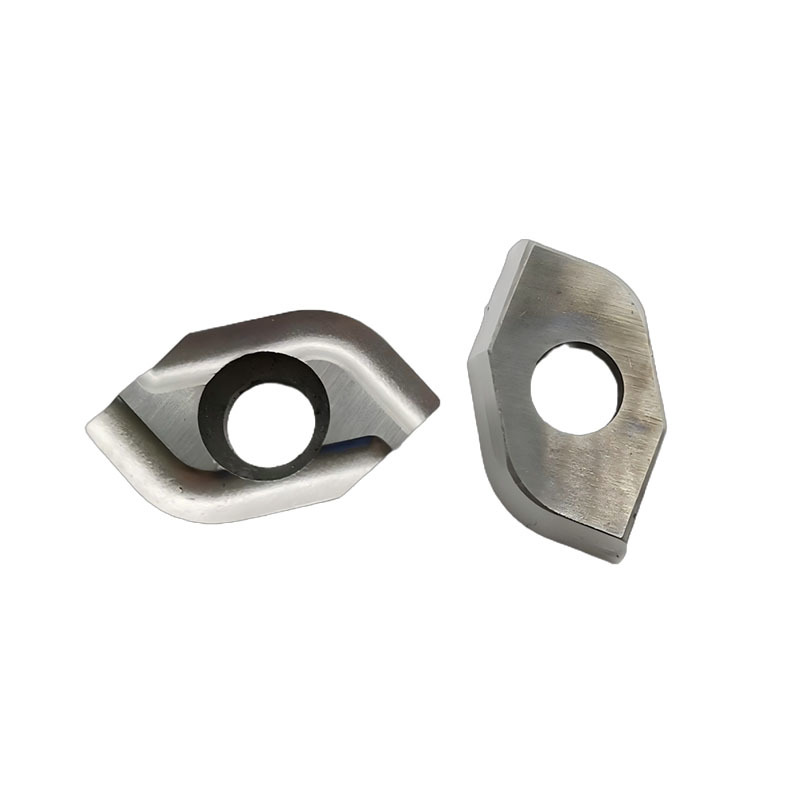 Quality Lathe Tool CNC Milling Inserts Silver Uncoated Carbide Inserts for sale