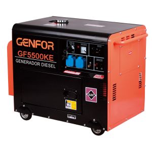 10KW Air Cooled Engine Silent Diesel Generator Super Soundproof Genset