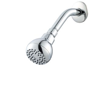 Wall Mount Fixed Shower Head With Shower Arm Flange