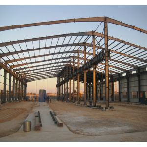 Light Structural Steel Frame Construction , Self Build Steel Garages With