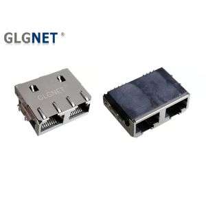 China Through Hole RJ45 Modular Jack Jack Tab Up 1G Ethernet Without LED Supports PIP on sale