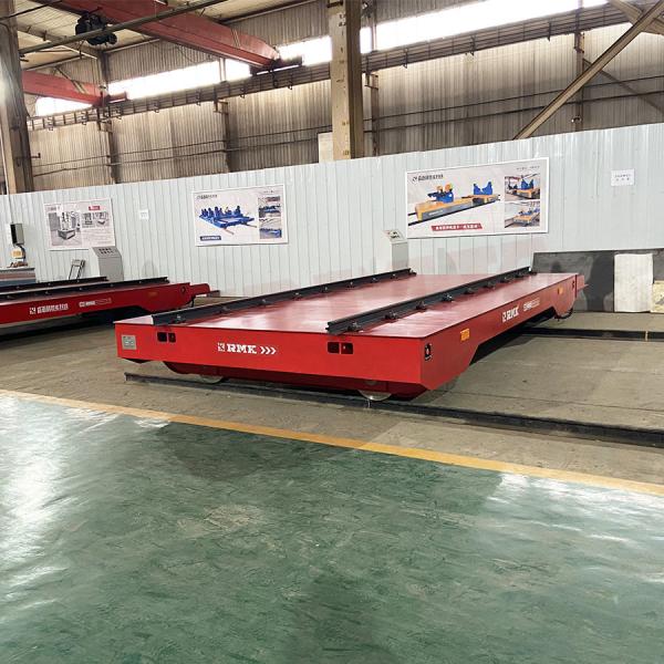 Manufacture Plant Rail Transfer Cart 25 Tons Motorized Rail Cart