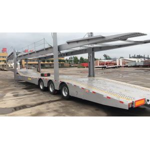 3 Axles Hydraulic Lifting Semi Trailer for Heavy Duty Tractor Towing Requirement