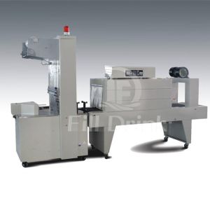 PE Film Wrapping Bottle Packing Machine Heat Shrink Tunnel 25KW