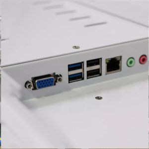 Self service kiosk touch screen barcode reader Scanner kiosk